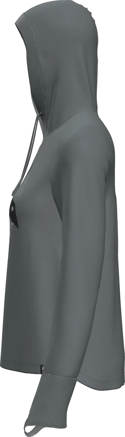 PRECIPIZIO HOODIE WOMAN SWEATSHIRT