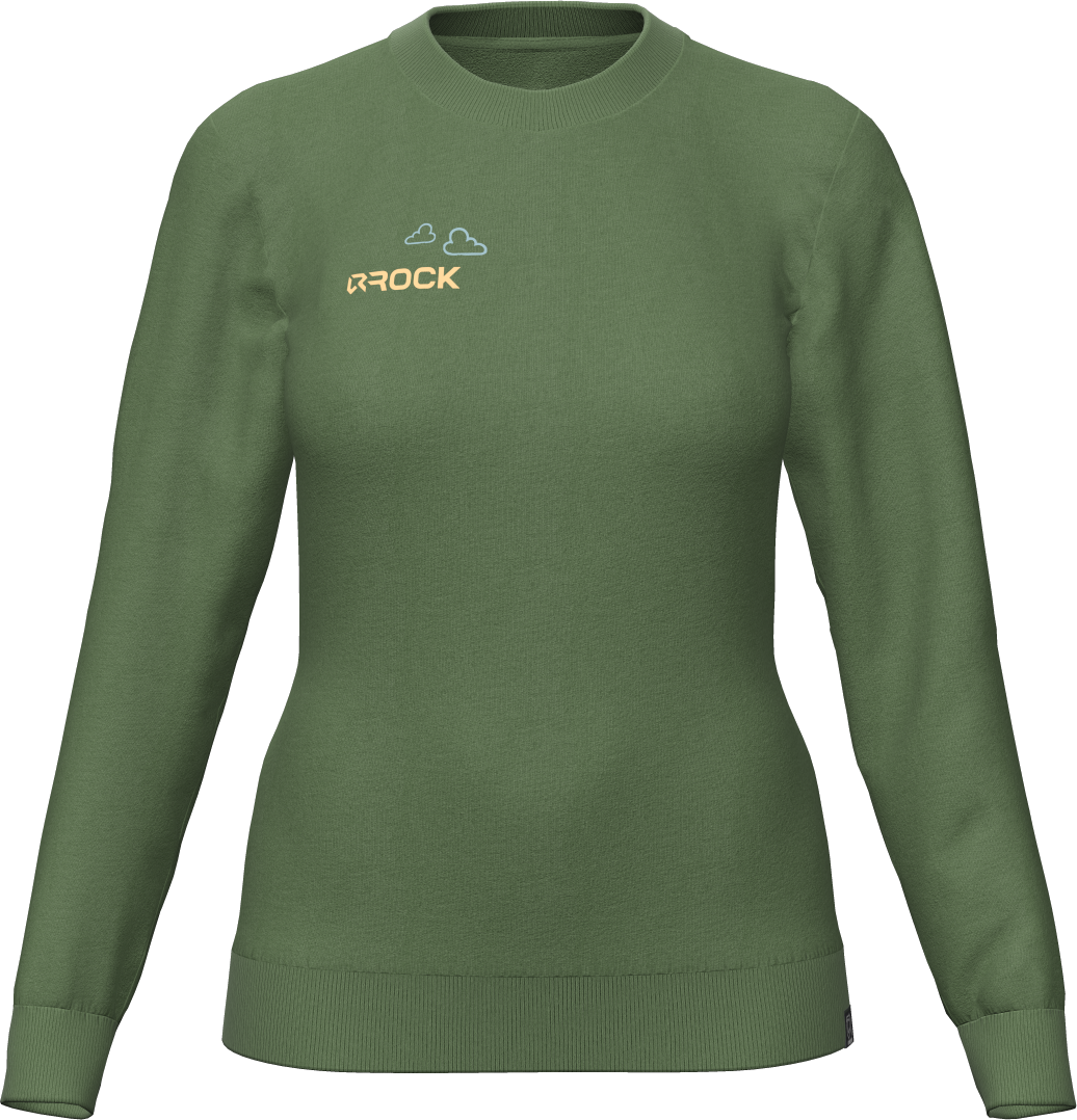 OSCURITA' CREW NECK WOMAN SWEATSHIRT