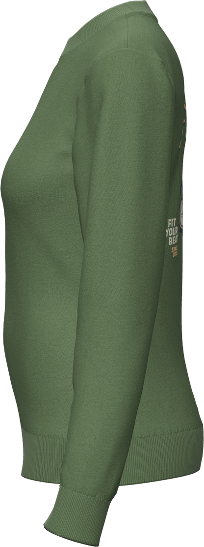 OSCURITA' CREW NECK WOMAN SWEATSHIRT