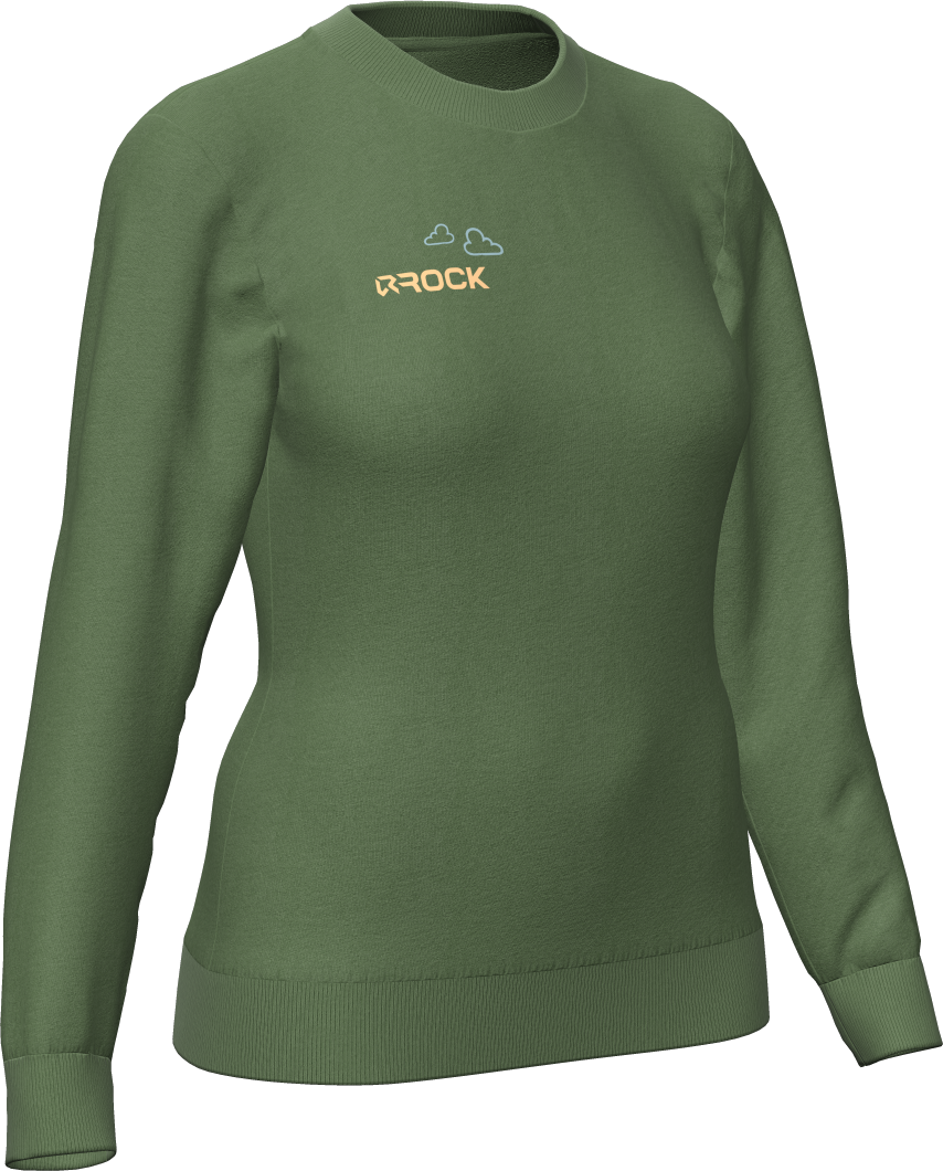 OSCURITA' CREW NECK WOMAN SWEATSHIRT