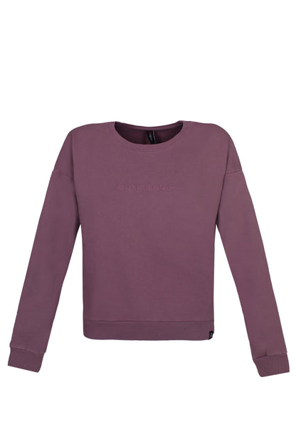 FONT CREW NECK WOMAN SWEATSHIRT