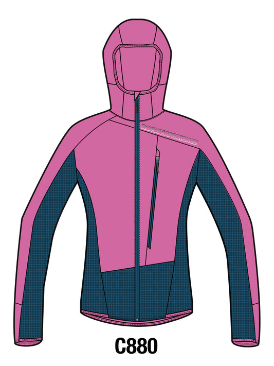 ANGOON HOODIE HYBRID WOMAN JACKET
